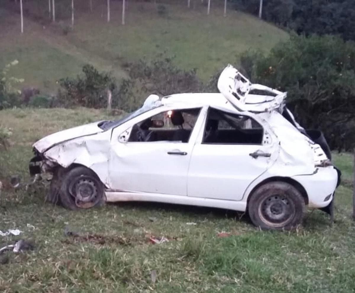 Idoso morre após capotamento em São Martinho