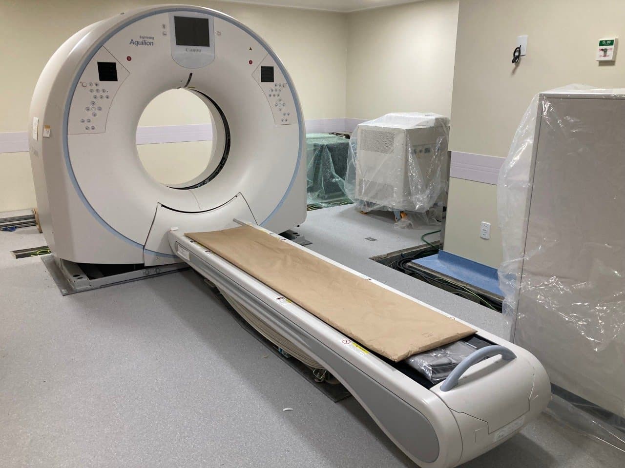 HNSC recebe tomógrafo que permitirá a ampliação de exames