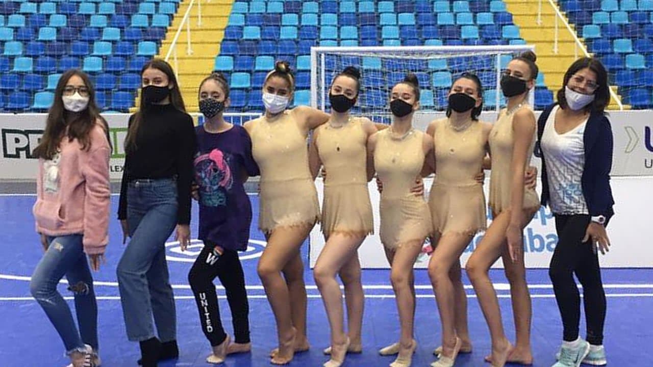 Equipe de ginástica rítmica de Tubarão é destaque em torneio estadual