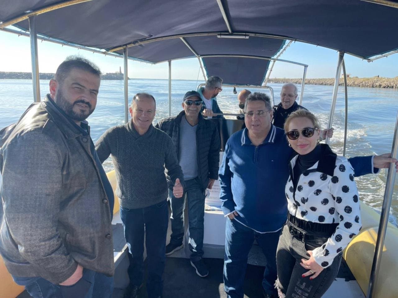 Instituto Nacional de Pesquisas Hidroviárias realiza visita técnica nos Molhes da Barra