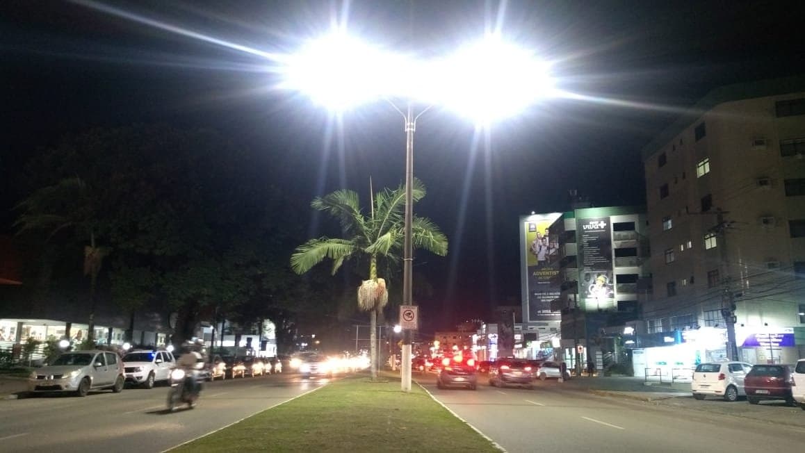 Três mil lâmpadas de led serão instaladas nas principais vias de Tubarão