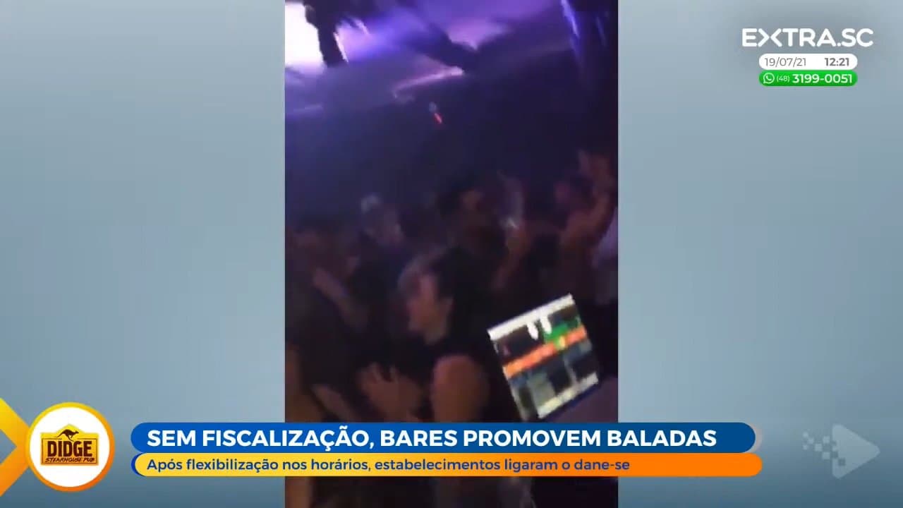 Festas clandestinas e aglomerações são registradas no fim de semana