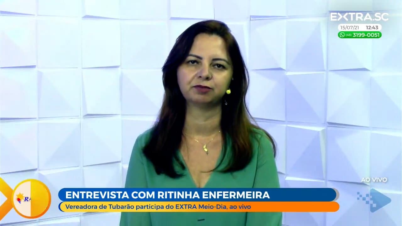 ASSISTA: Entrevista com a vereadora de Tubarão Ritinha Enfermeira (PSD)