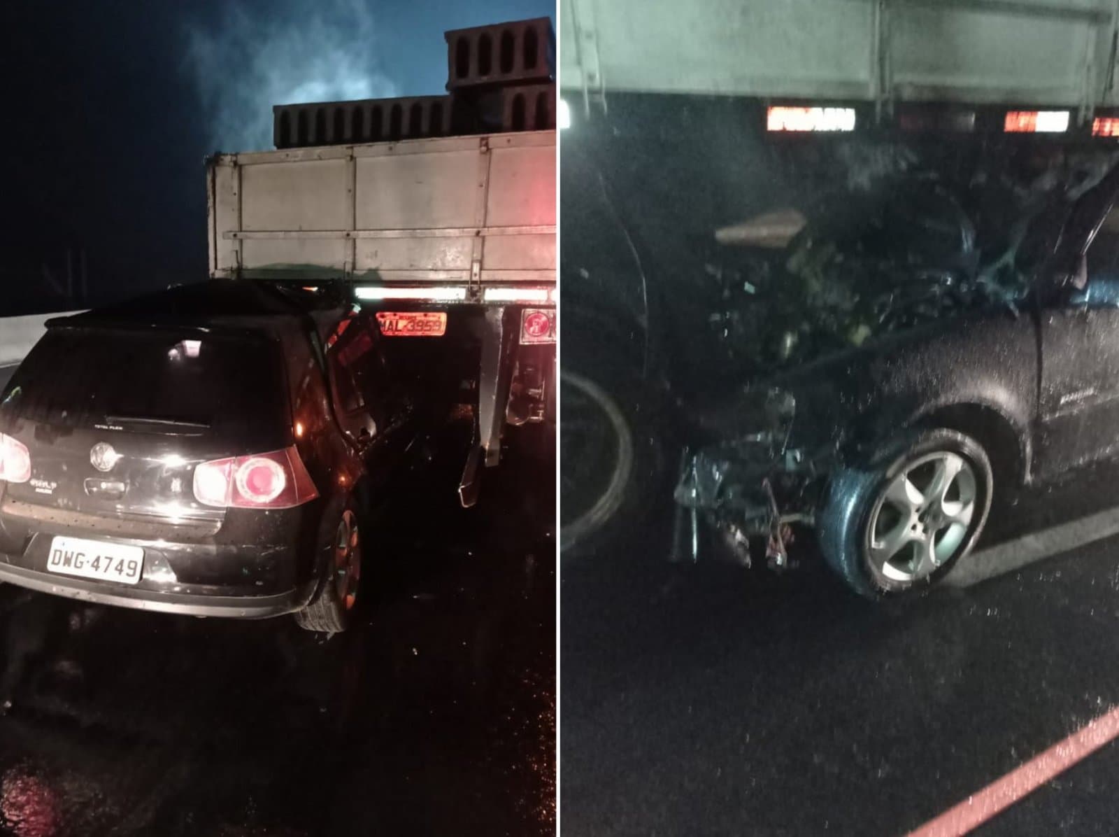 Adolescente se envolve em grave acidente na BR-101