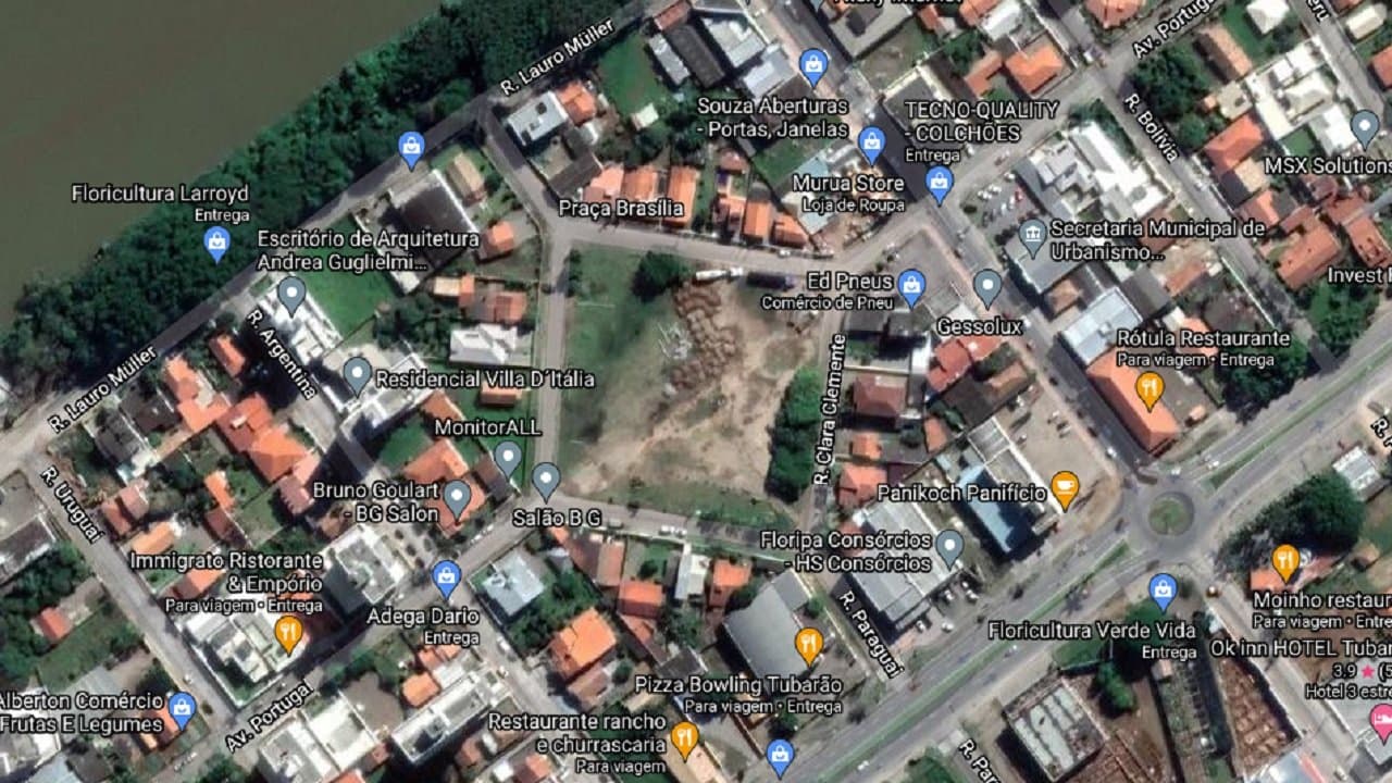 Câmara de Tubarão aprova permuta ou venda da área da antiga Praça Brasília