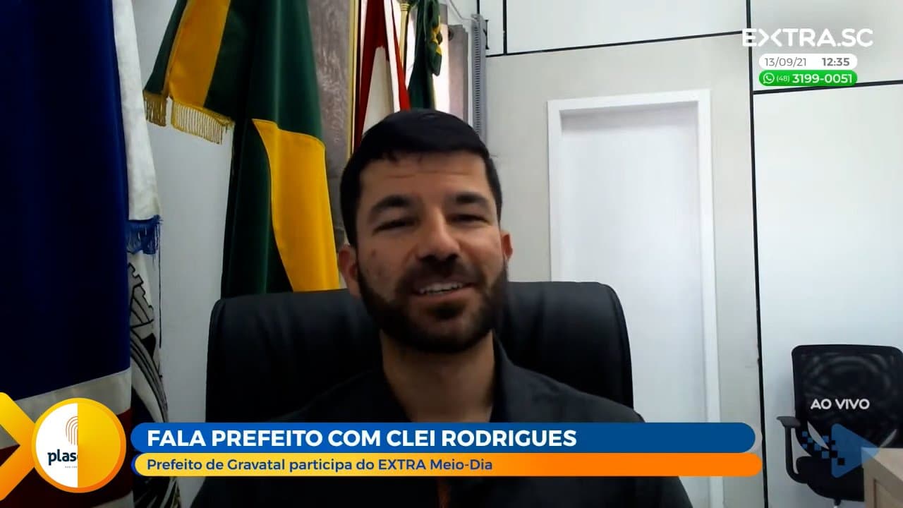 ASSISTA: "Fala Prefeito" com Clei Rodrigues, de Gravatal