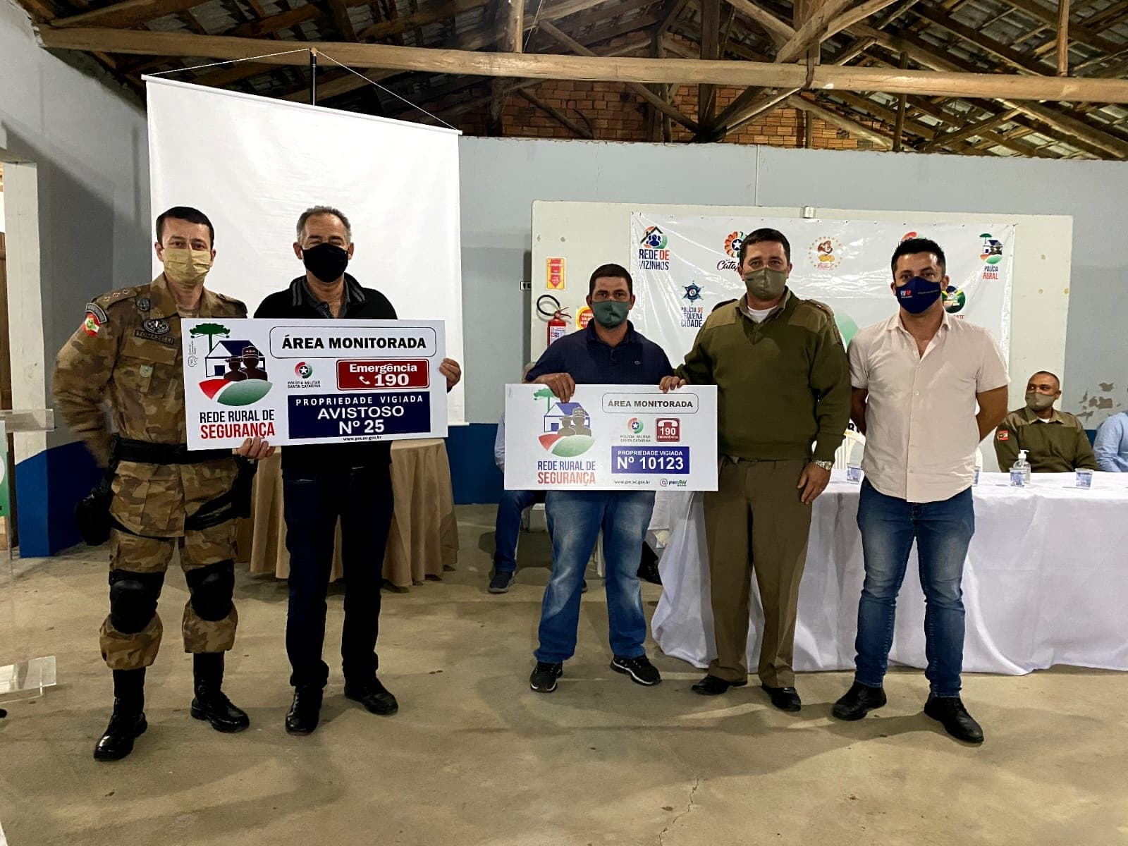 Rede Rural de Segurança chega a Braço do Norte