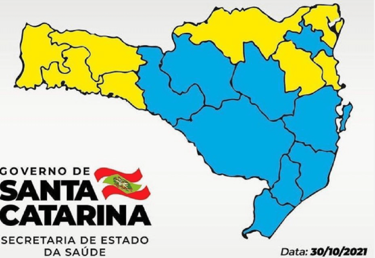 Pela primeira vez na pandemia, Amurel aparece em “nível moderado” no Mapa de Risco