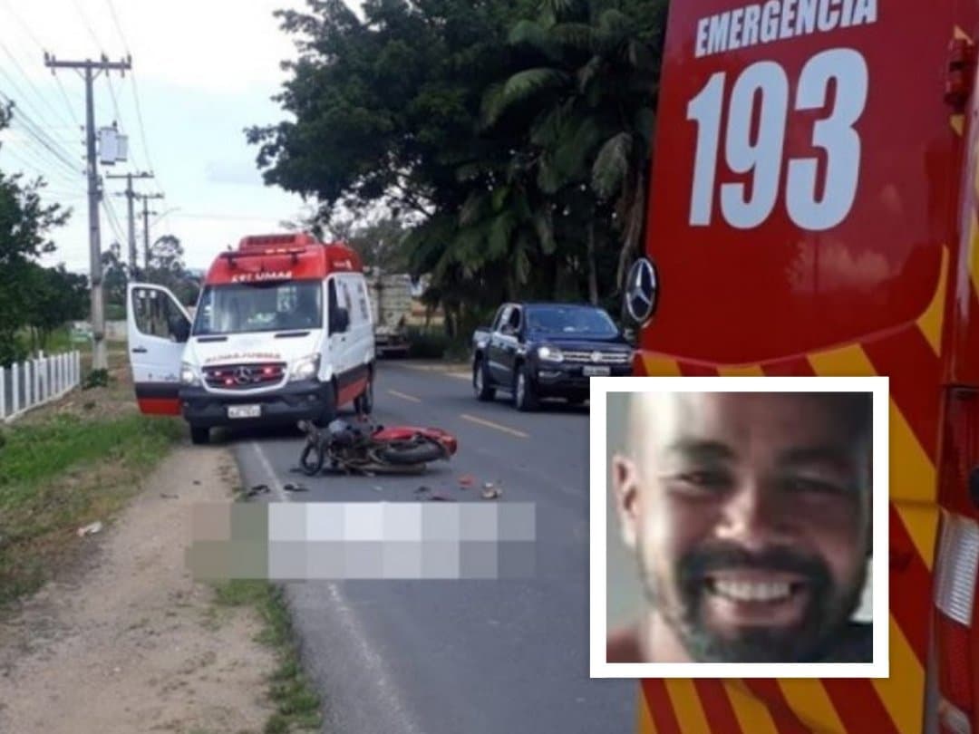 Motociclista morre em acidente na SC-370