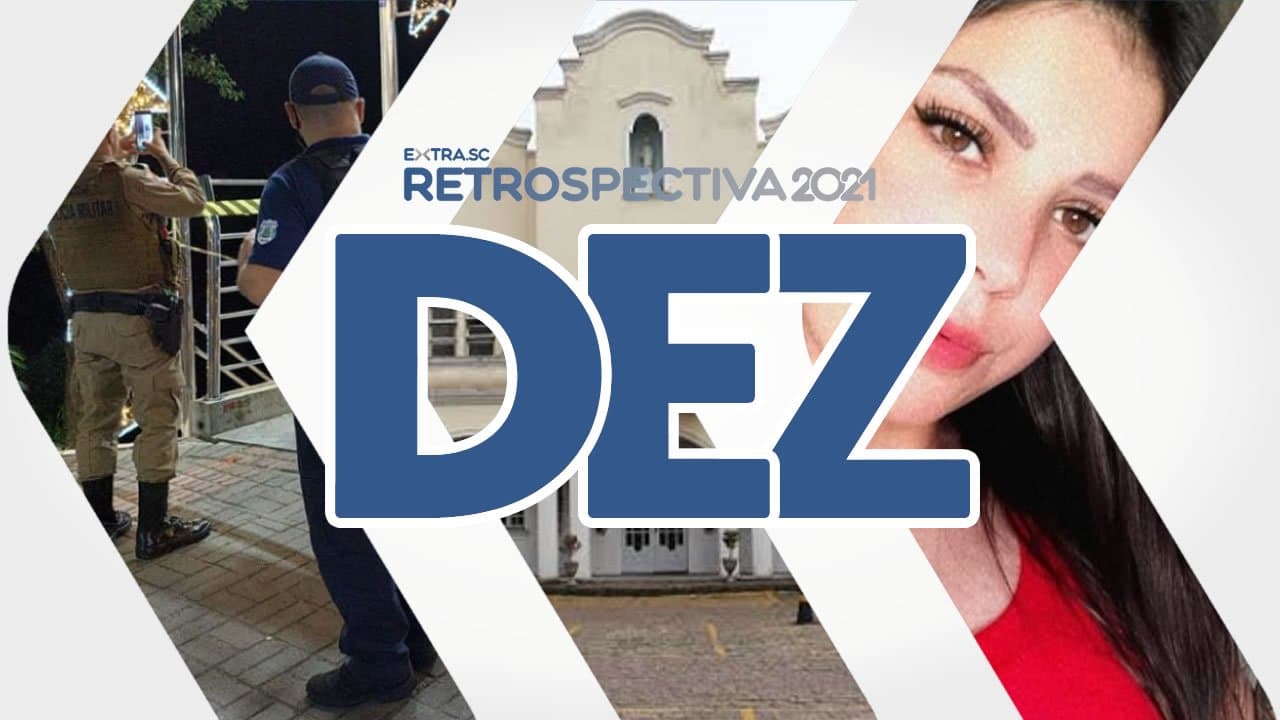 DEZEMBRO: Choque em iluminação natalina, protesto na Unisul e jovem é obrigada a cavar a própria cova