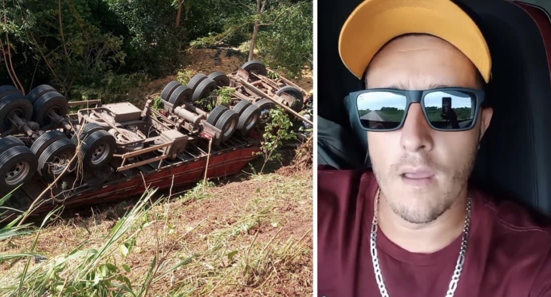 Caminhoneiro de Capivari de Baixo morre em acidente em Goiás