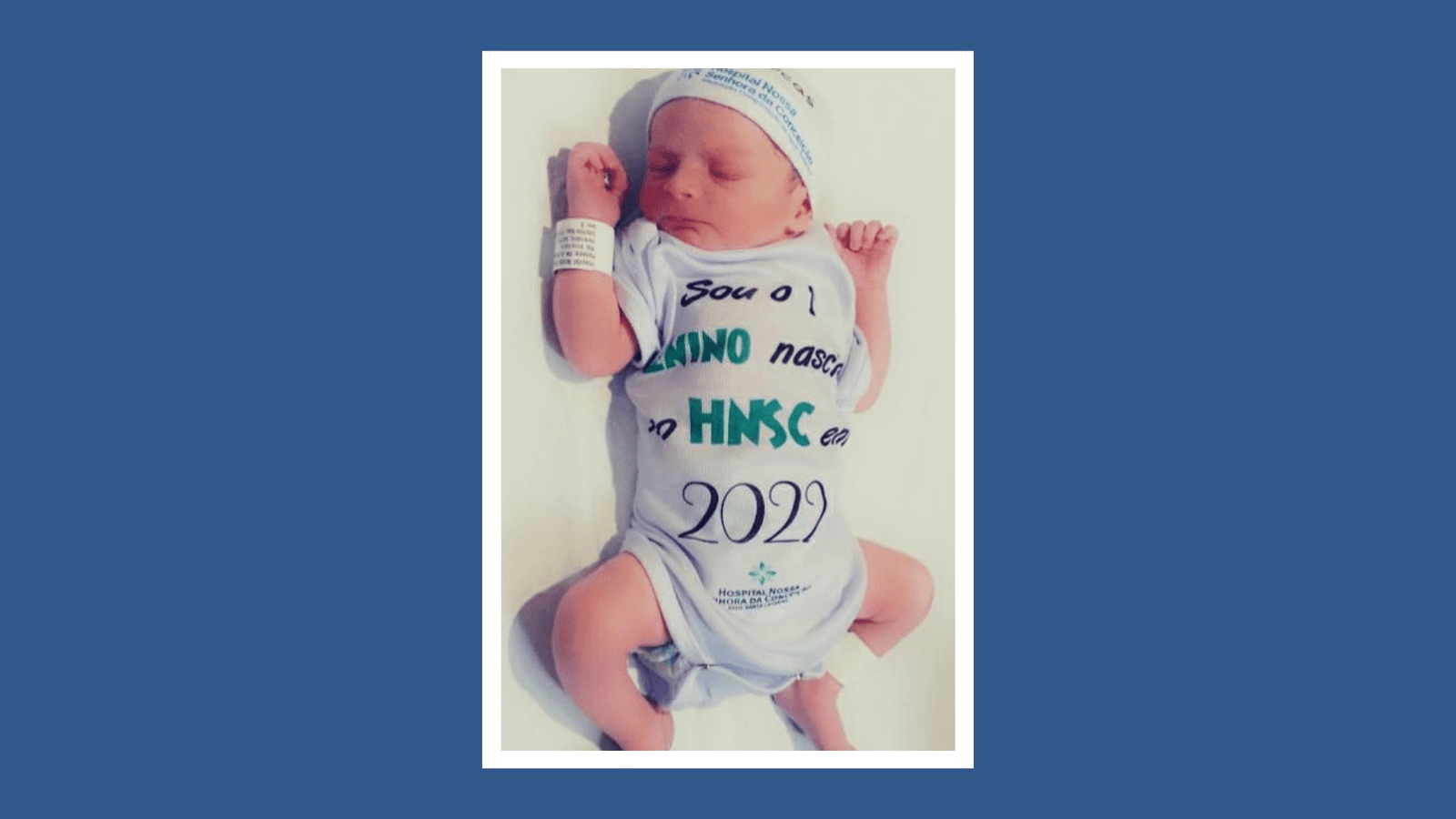 Primeiro bebê nascido na região em 2022 se chama João Lucas
