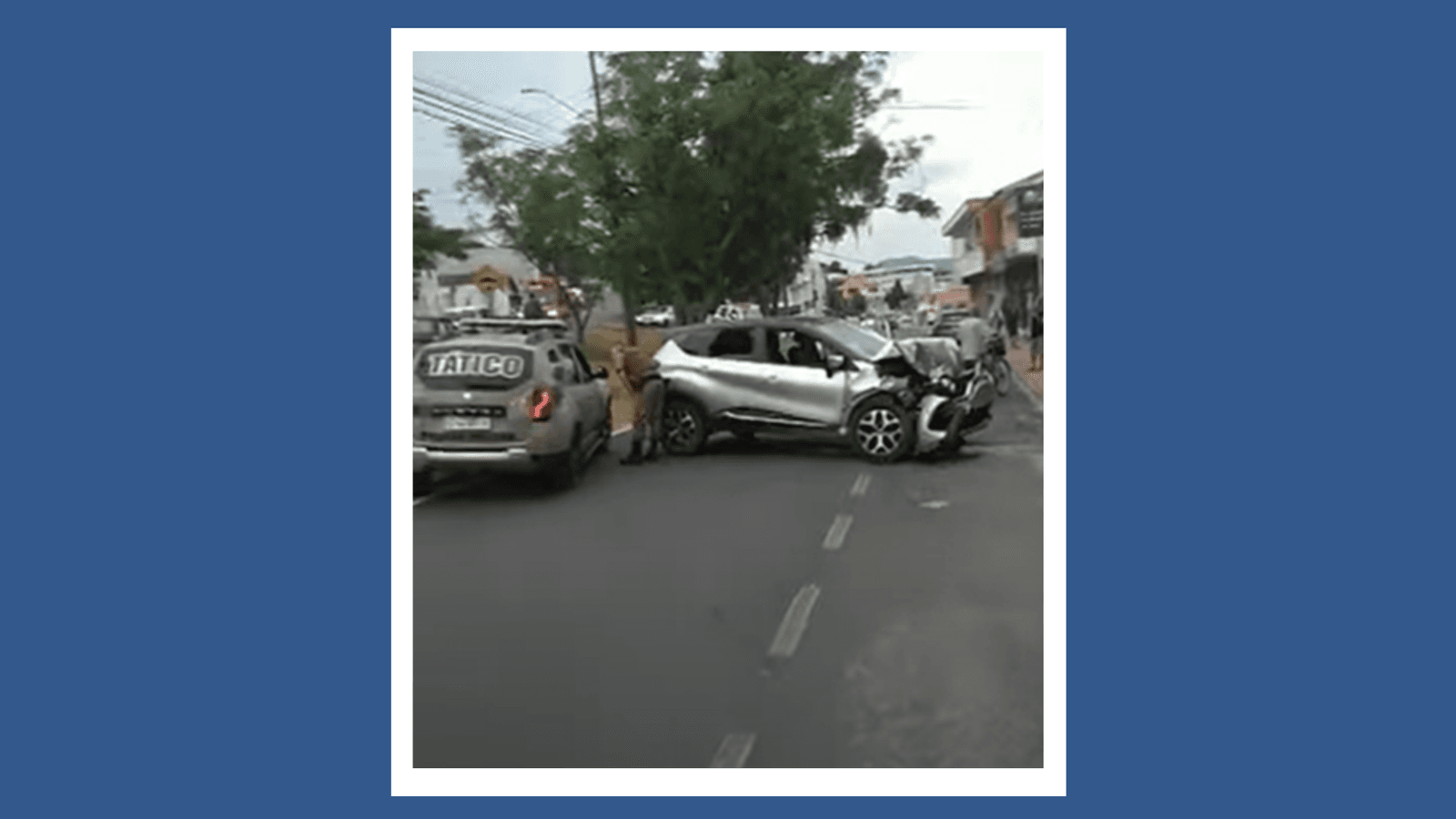 Homem visivelmente embriagado causou acidente após ocorrência de injúria