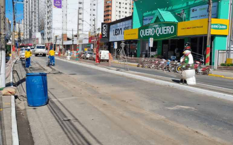 Segunda etapa de obras inicia na Avenida Marcolino Martins Cabral