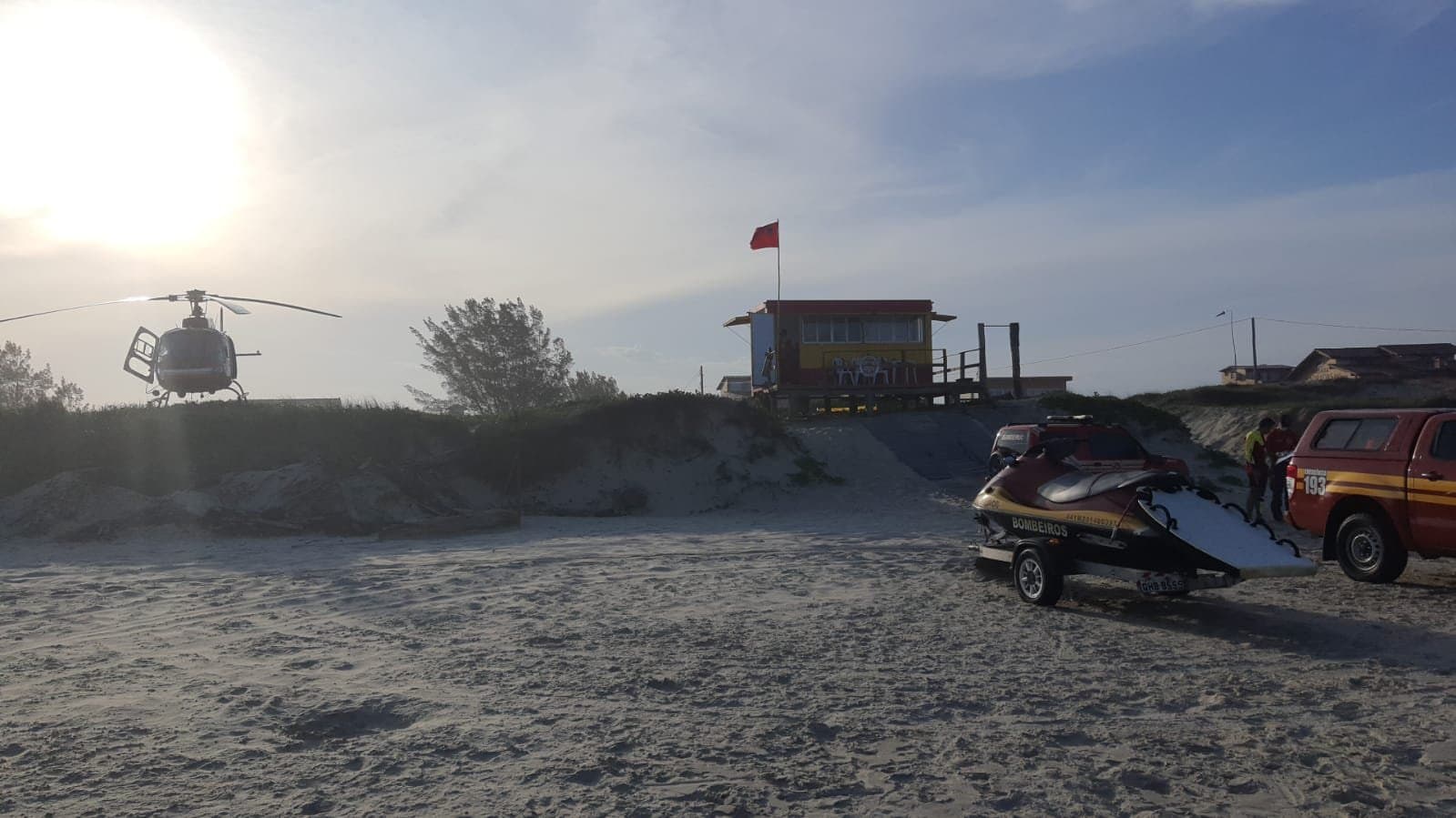 Corpo encontrado pode ser de vítima de naufrágio em Laguna