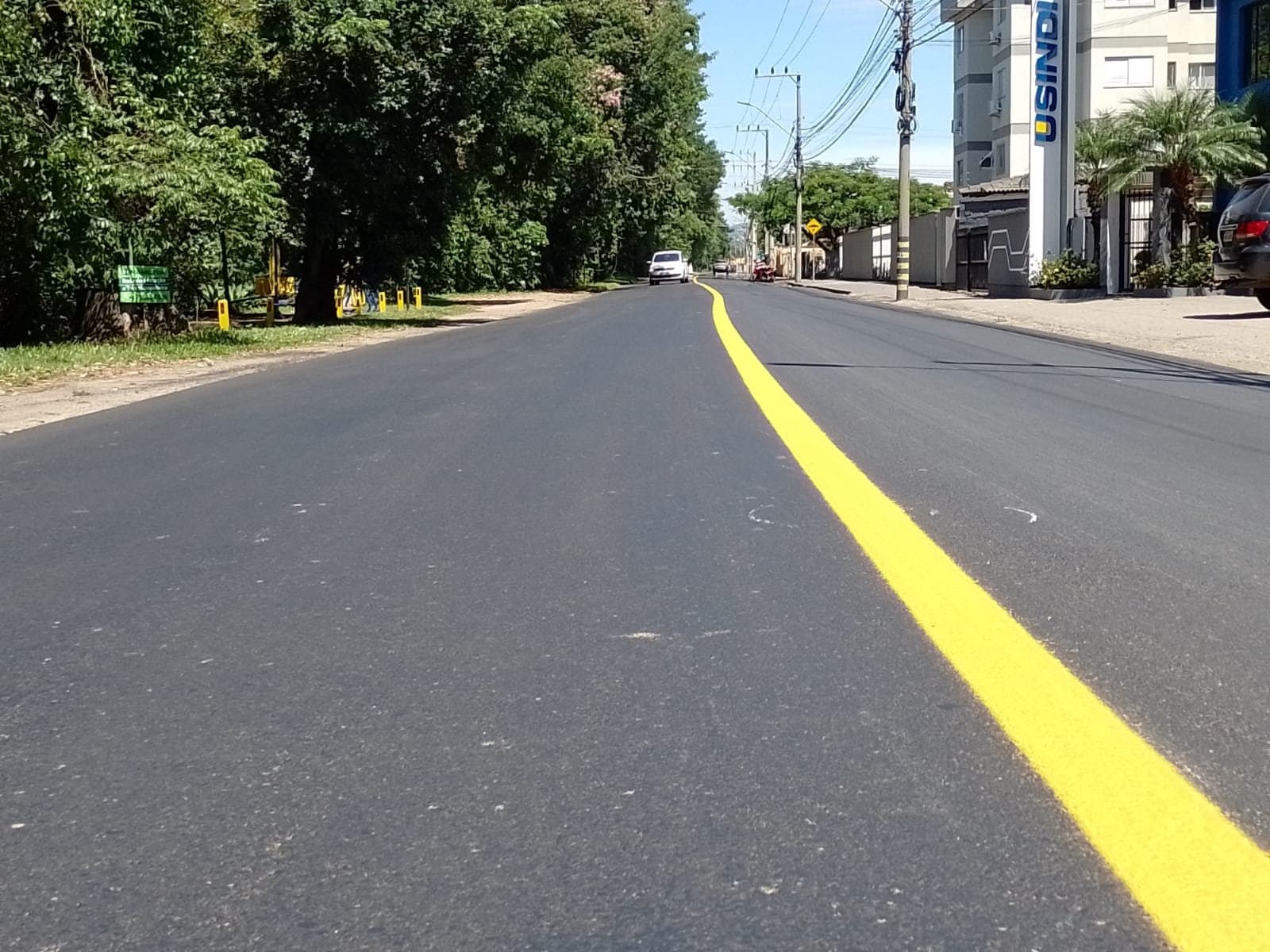 Via entre Capivari de Baixo e Tubarão ganha nova sinalização