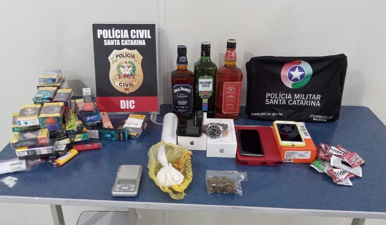 "Operação “Rapina" prende três suspeitos de roubos e recupera objetos