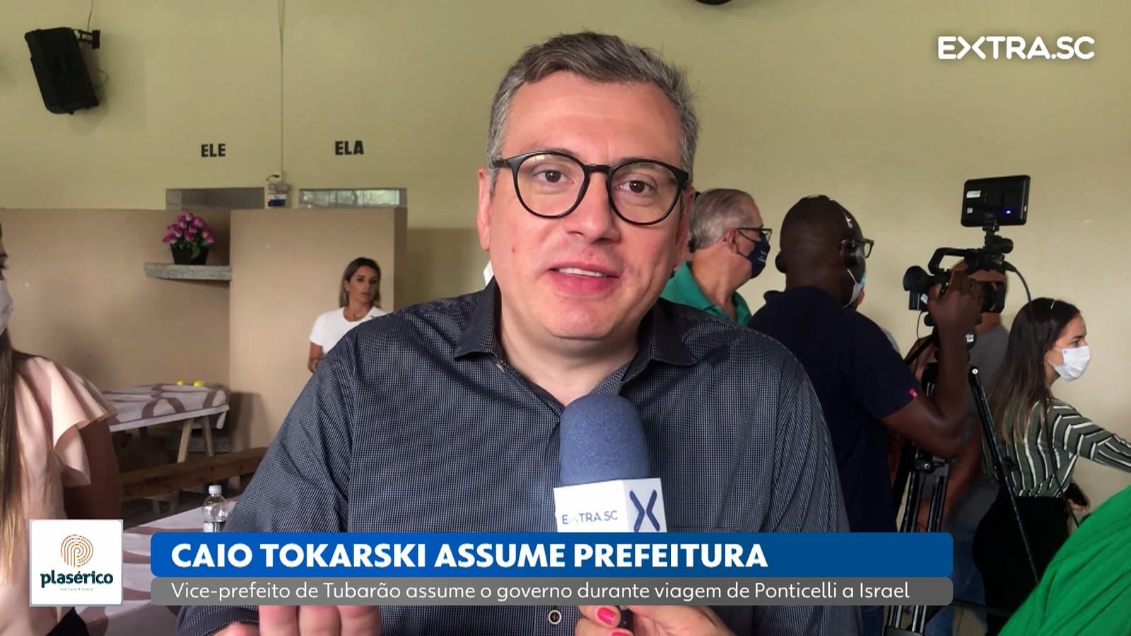 Caio Tokarski assume Prefeitura de Tubarão por 10 dias