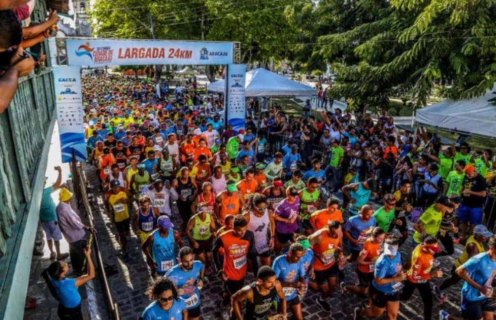 Empresa tubaronense realiza corrida em Aracaju