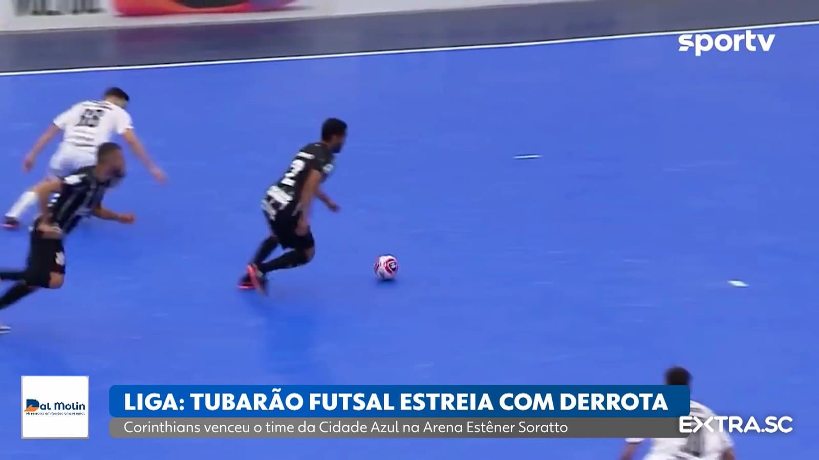 LIGA: Tubarão Futsal estreia com derrota em casa para o Corinthians