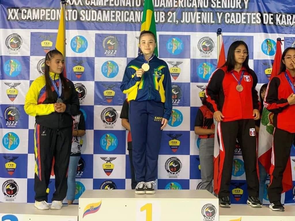 Karateca de Braço do Norte vence competição sul-americana