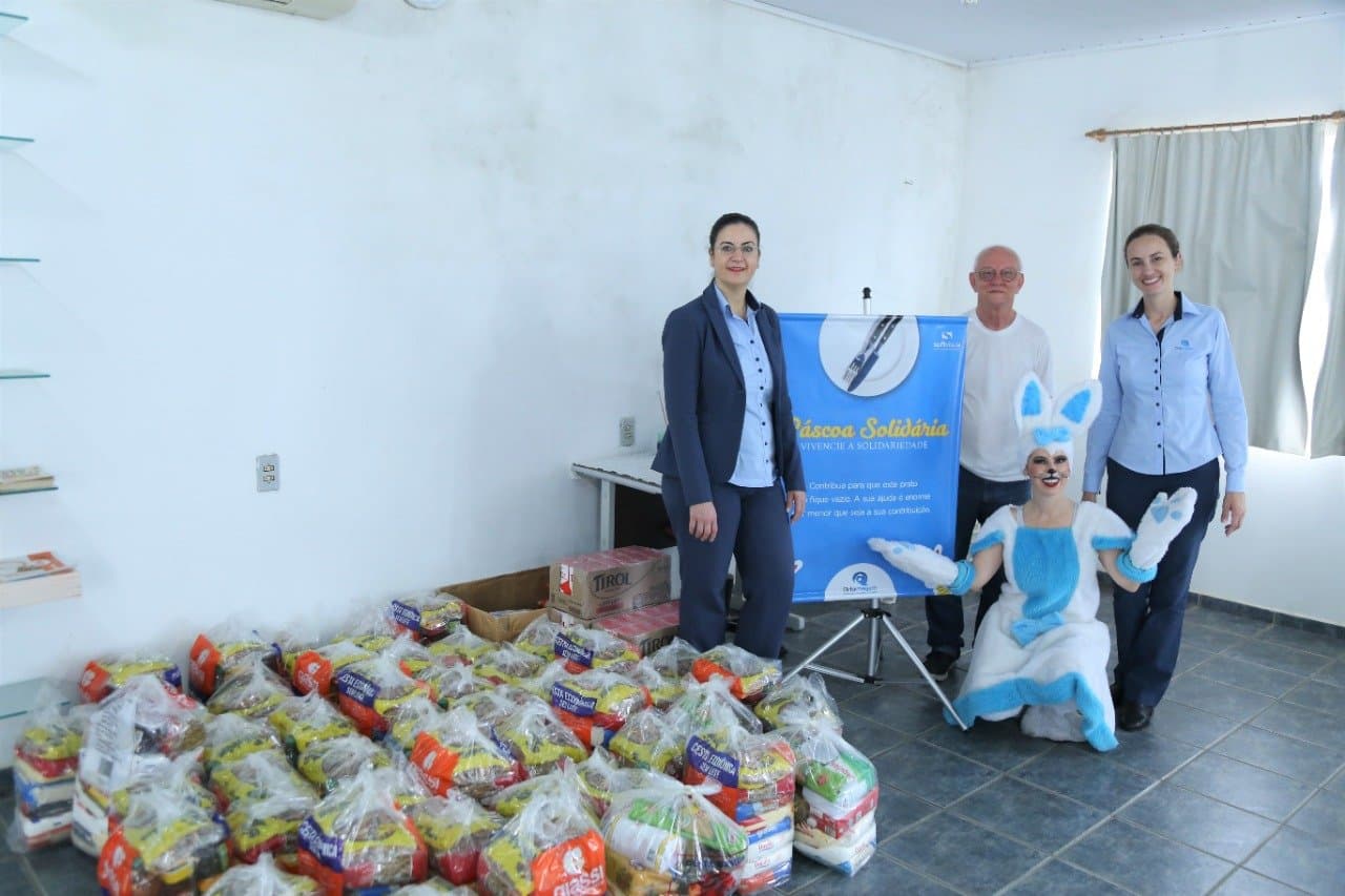 Albergue de Tubarão recebe doação de 500 kg de alimentos