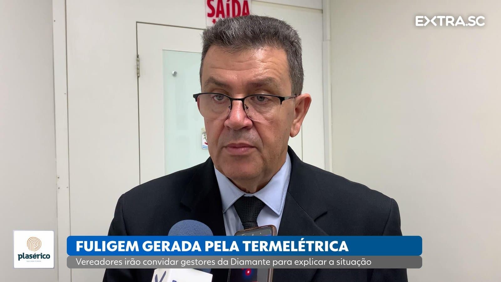 Fuligem gerada pela usina termelétrica é tema de debate na Câmara de Tubarão