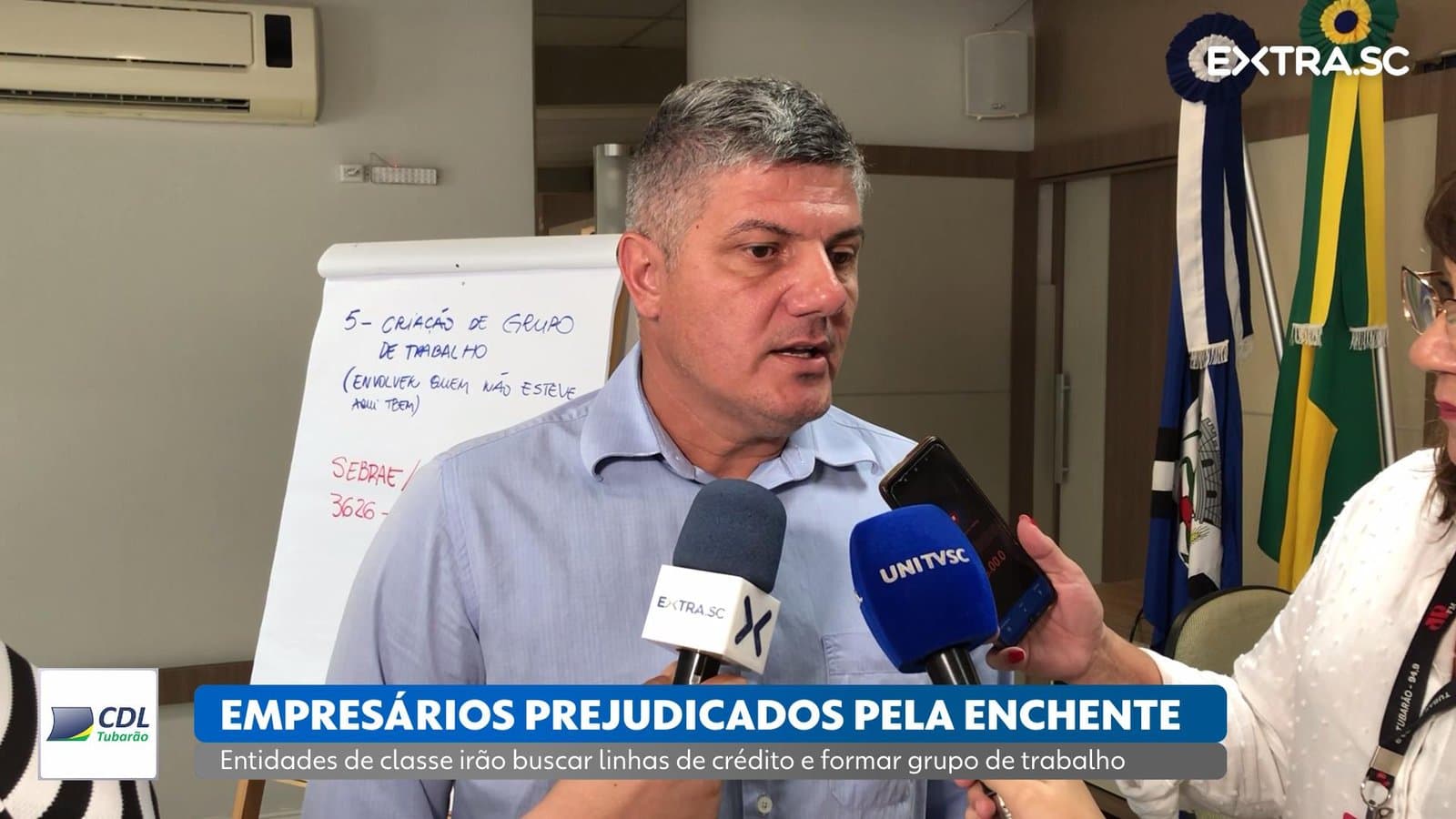 Entidades buscarão linhas de crédito e financiamentos para empresários prejudicados pelos alagamentos