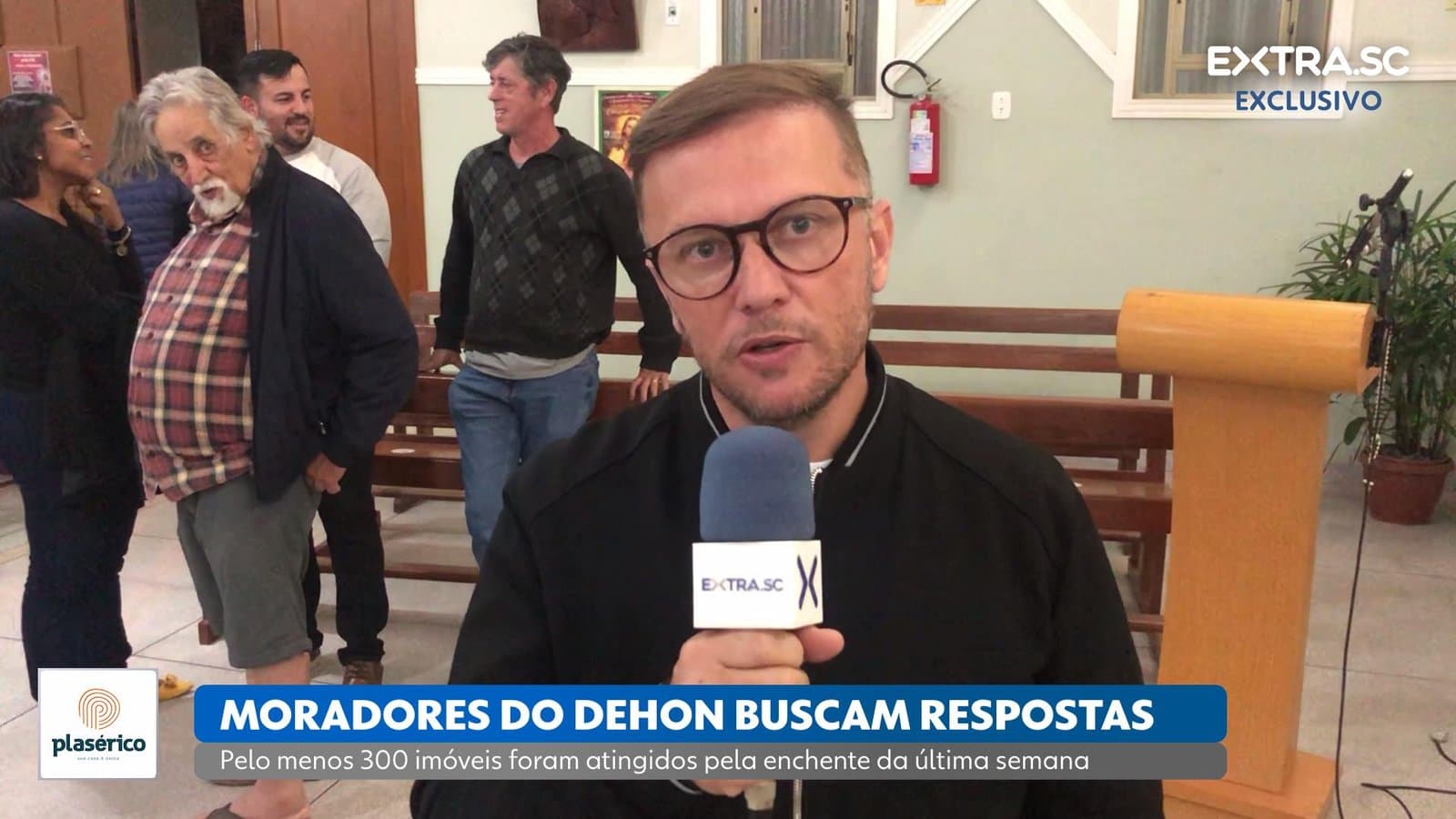 Moradores do Dehon afetados pela enchente montam comissão e vão atrás de respostas