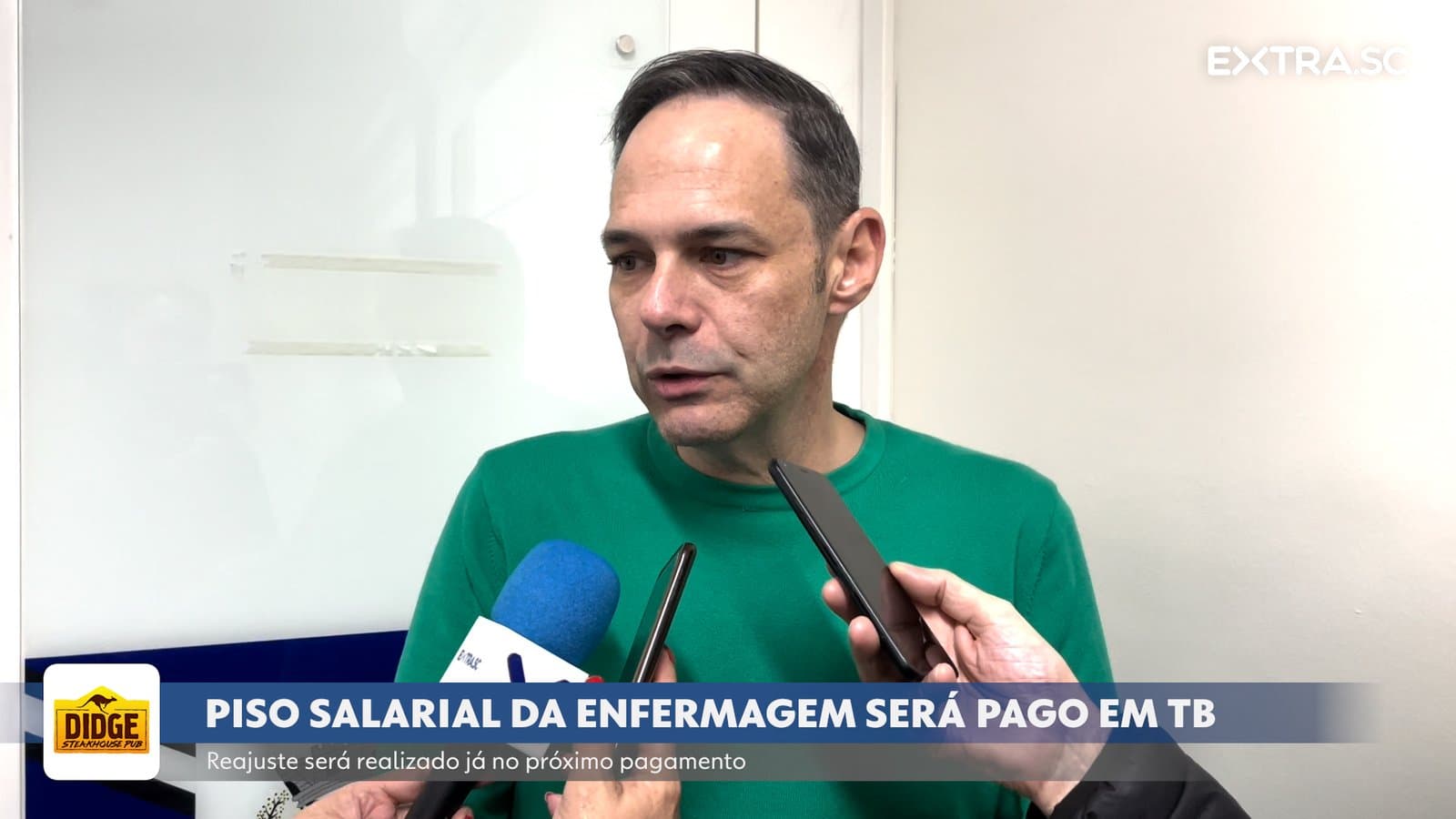 Piso salarial da enfermagem será pago no próximo mês em Tubarão