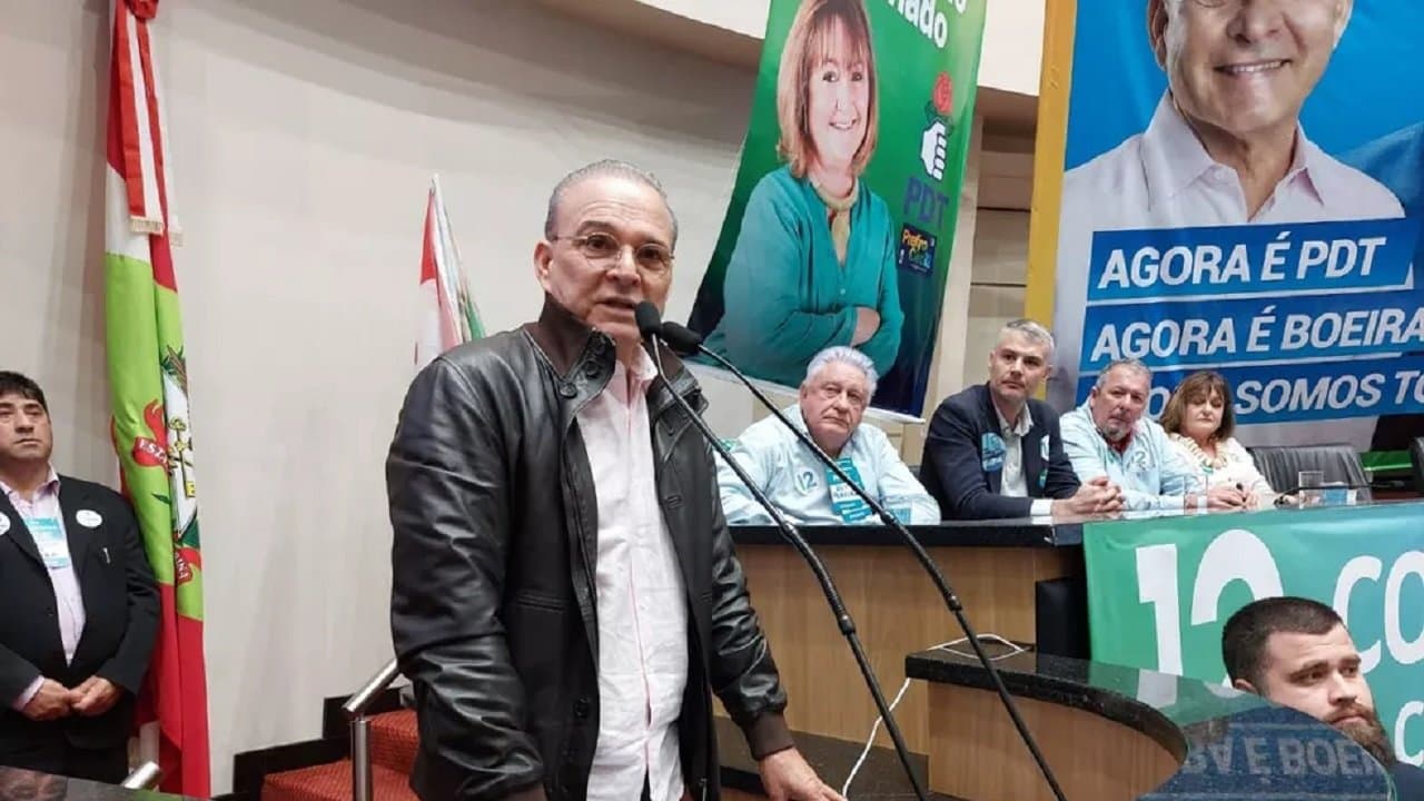 Em convenção, PDT oficializa Jorge Boeira candidato a governador