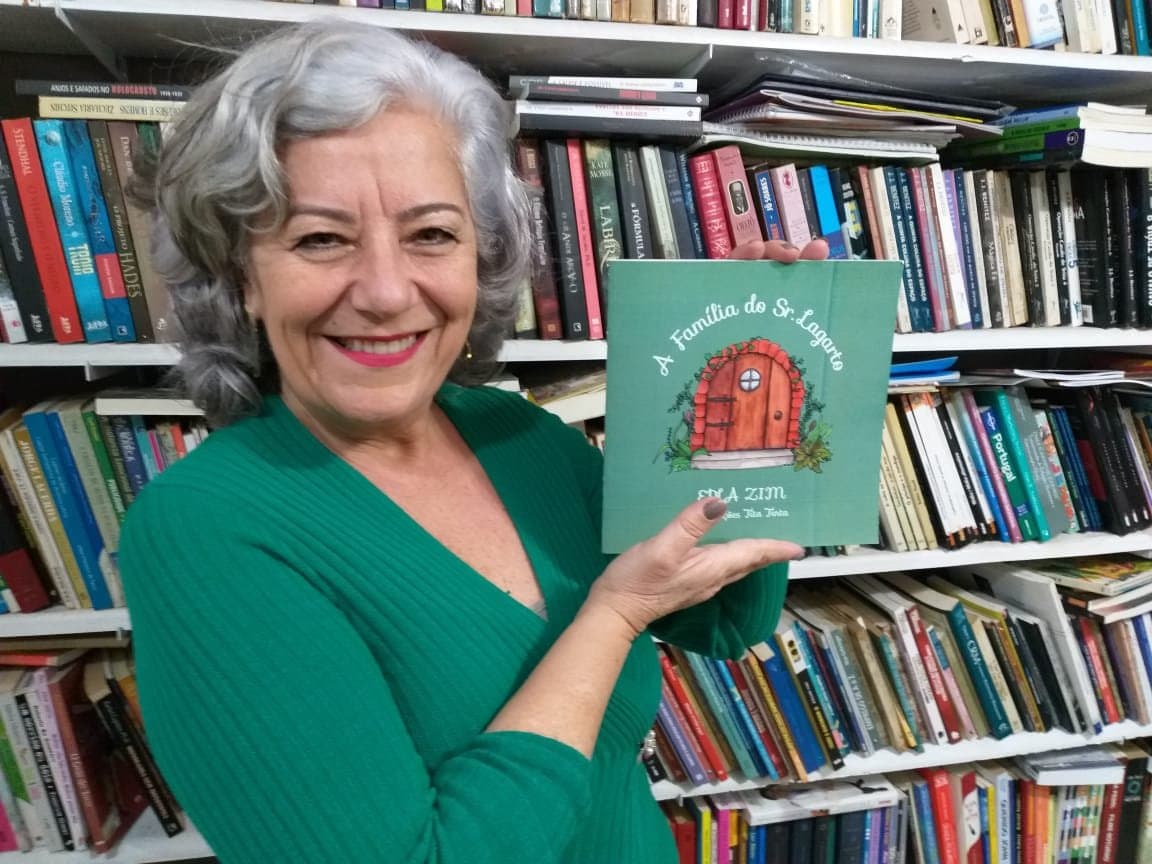 Livro infantil de escritora tubaronense será lançado em 20 instituições