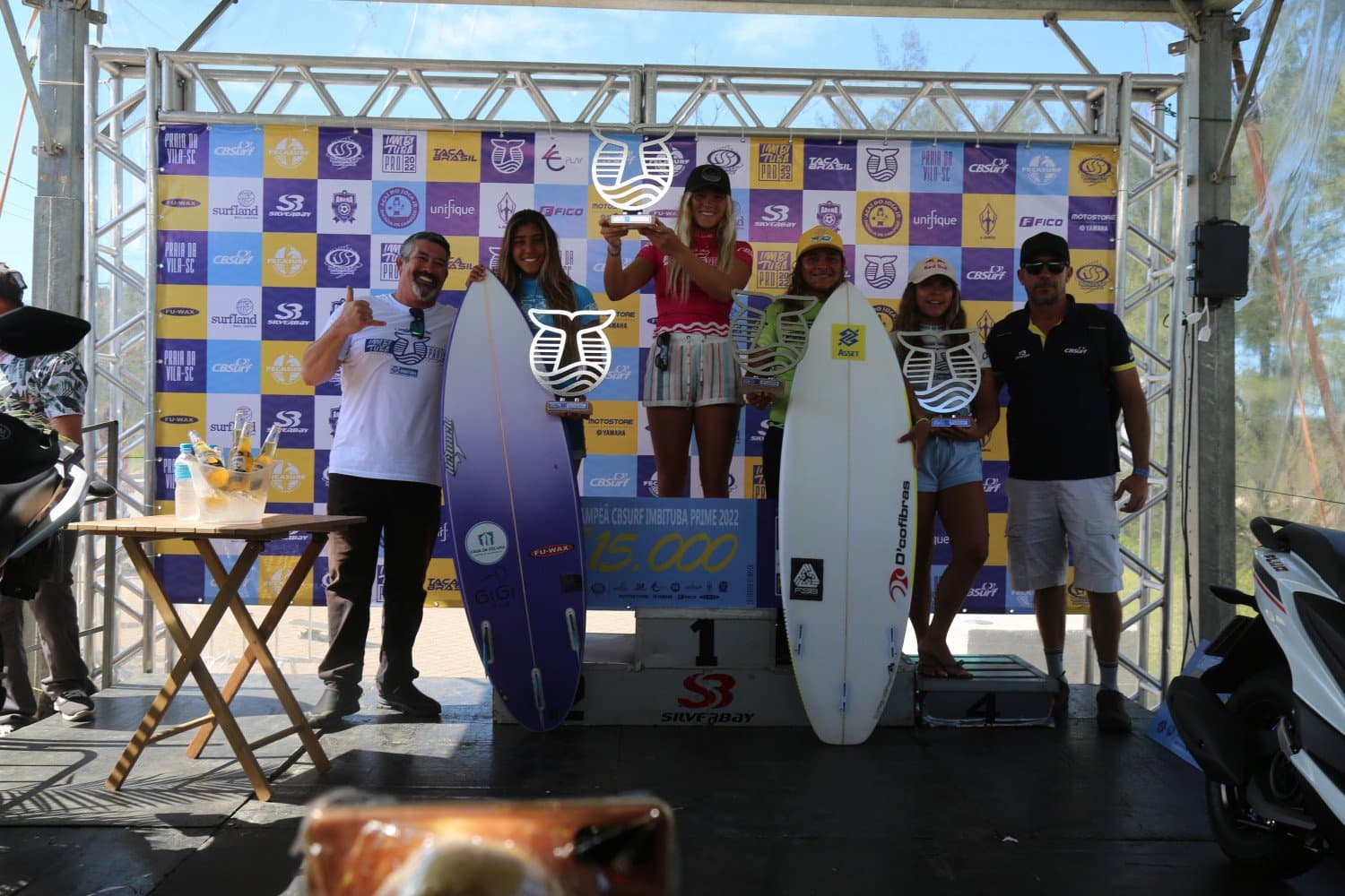 Catarinense e carioca conquistam Taça Brasil de surfe em Imbituba