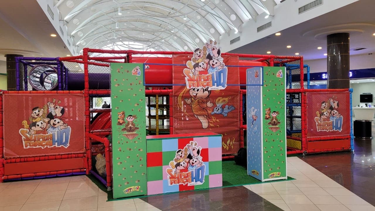 Turma da Mônica agita mês das crianças no Farol Shopping