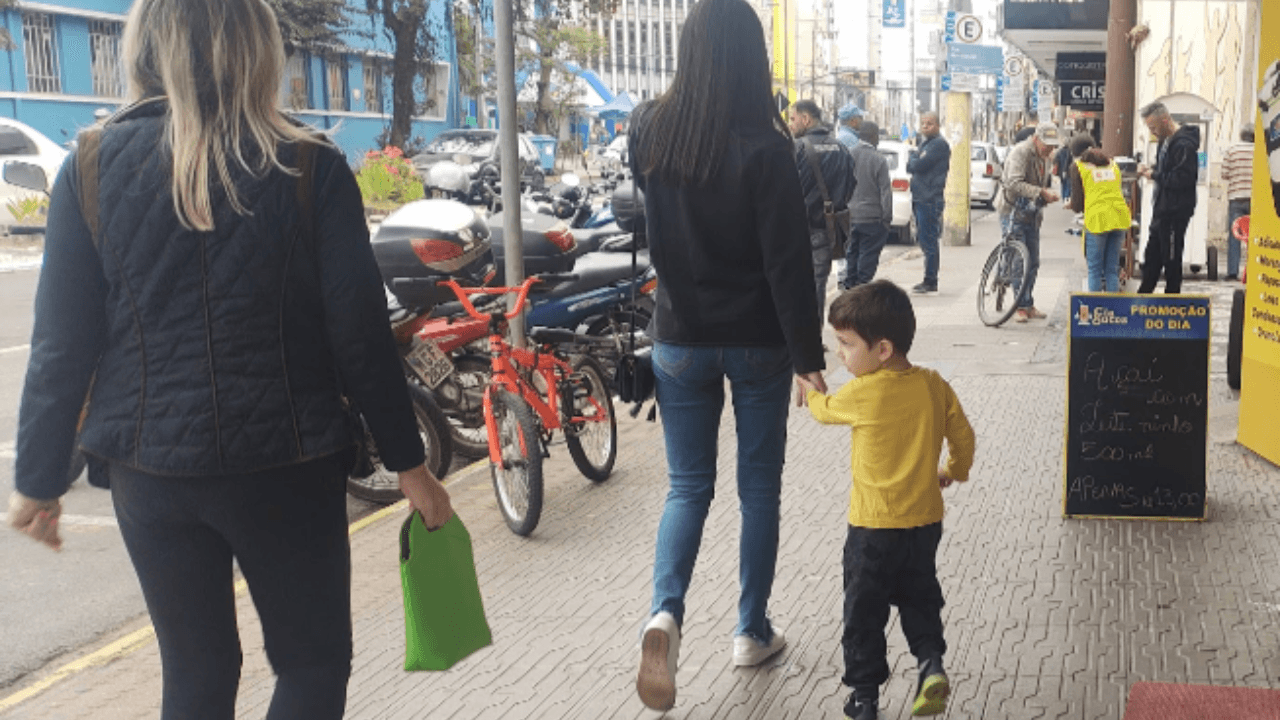 Propagandas irregulares colocadas no comércio serão recolhidas nos próximos dias