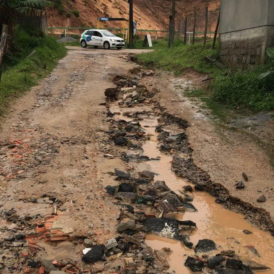 Localidades de Imbituba sofrem com estragos causados pelas chuvas