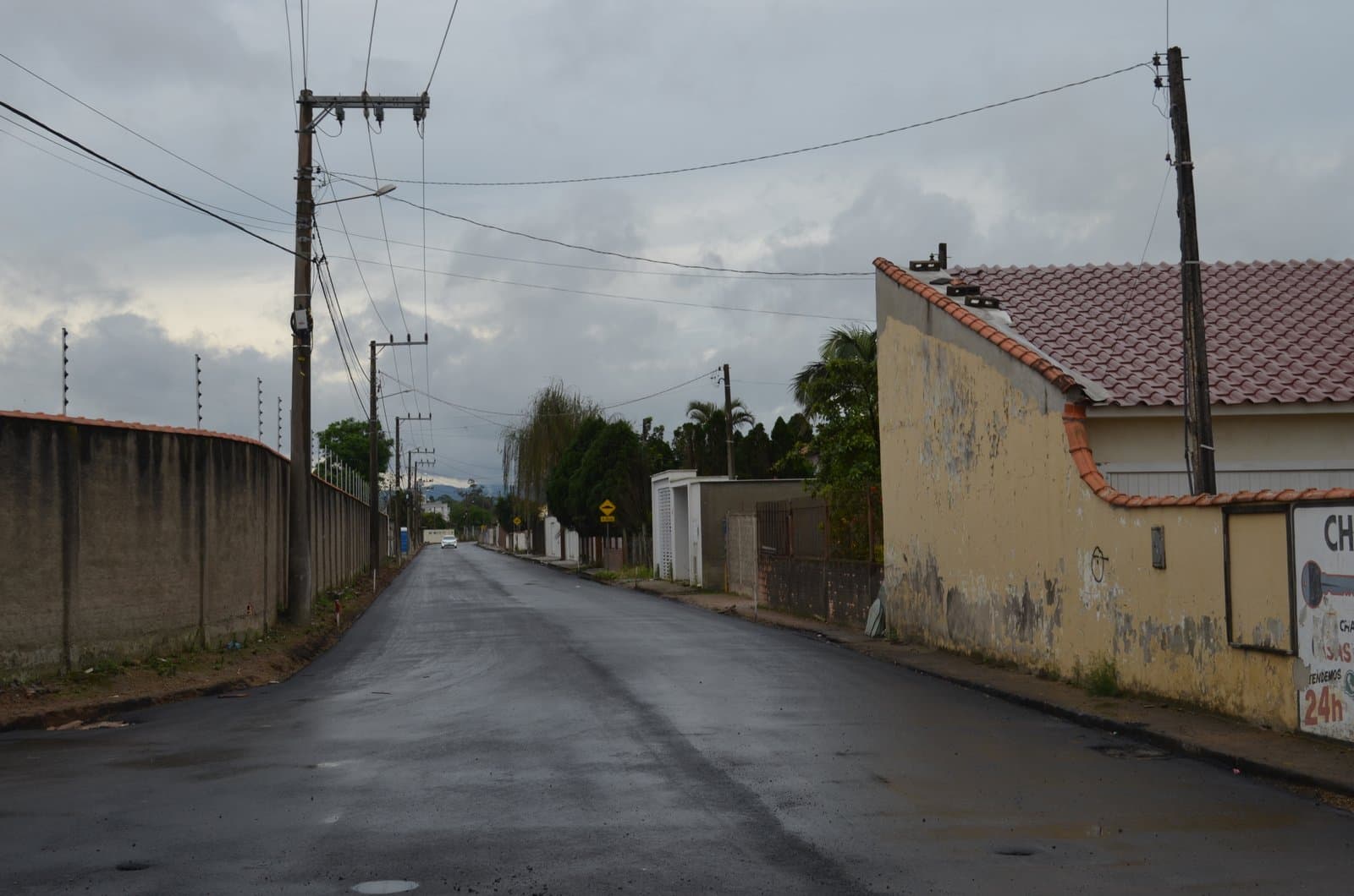 Pavimentação asfáltica da rua Tenente João Luiz Maus é concluída