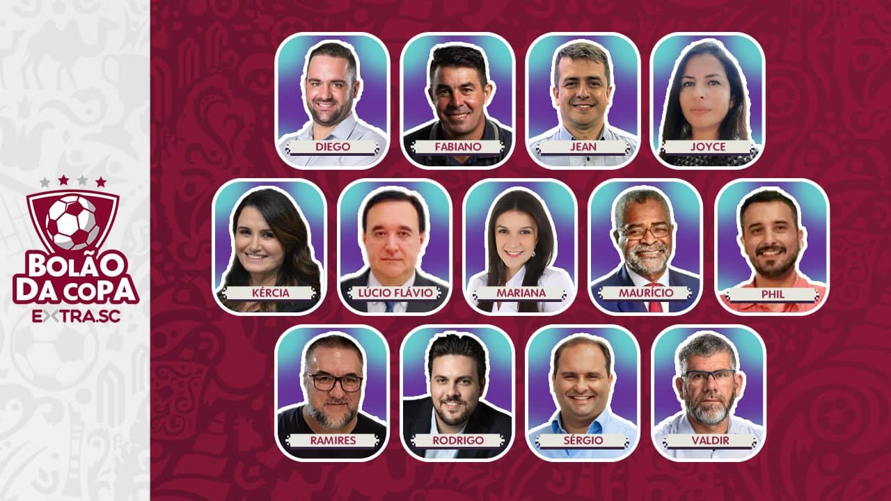 Confira mais 13 convocados para o 4º Bolão da Copa do EXTRA.SC