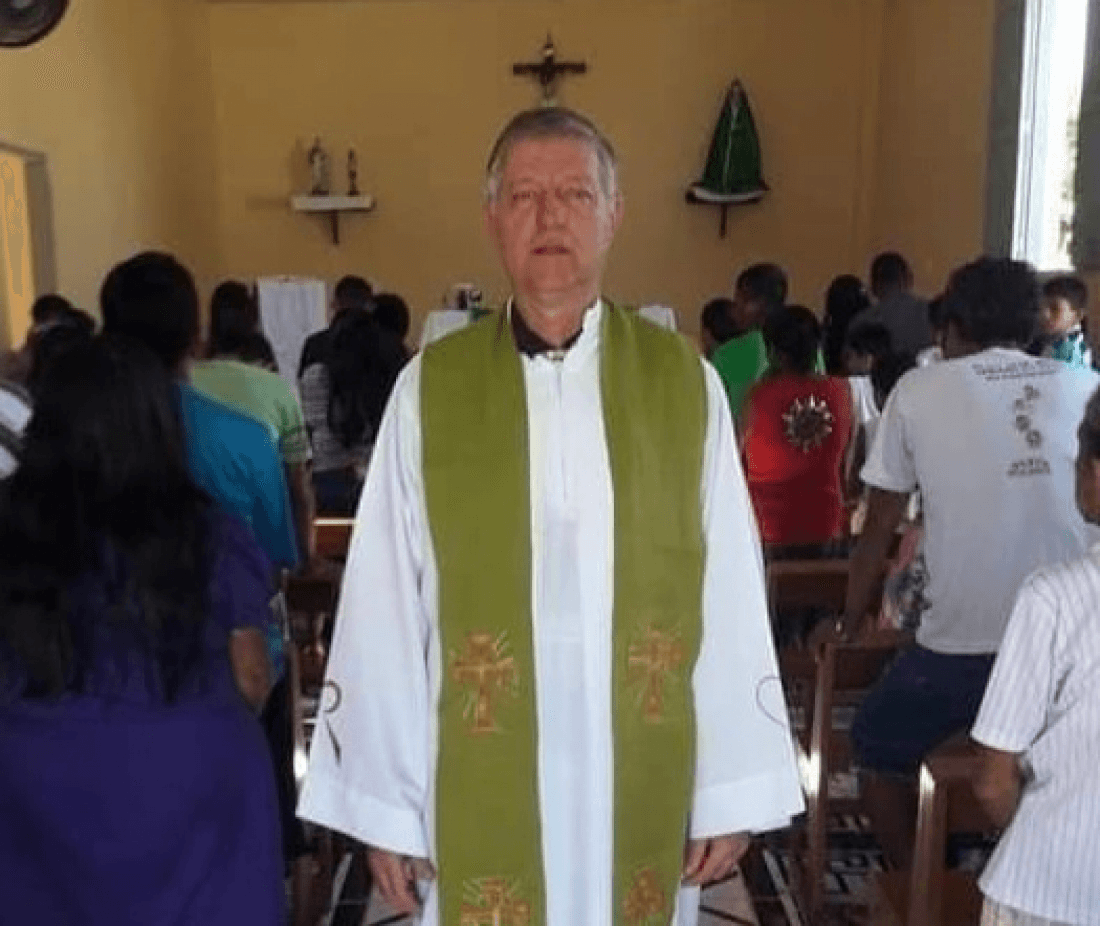 Padre José Livinos Jochen morre duas semanas após sofrer AVC durante missa