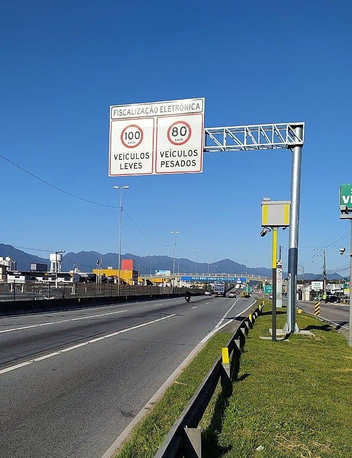 Radares do trecho da BR-101 na Grande Florianópolis são ativados