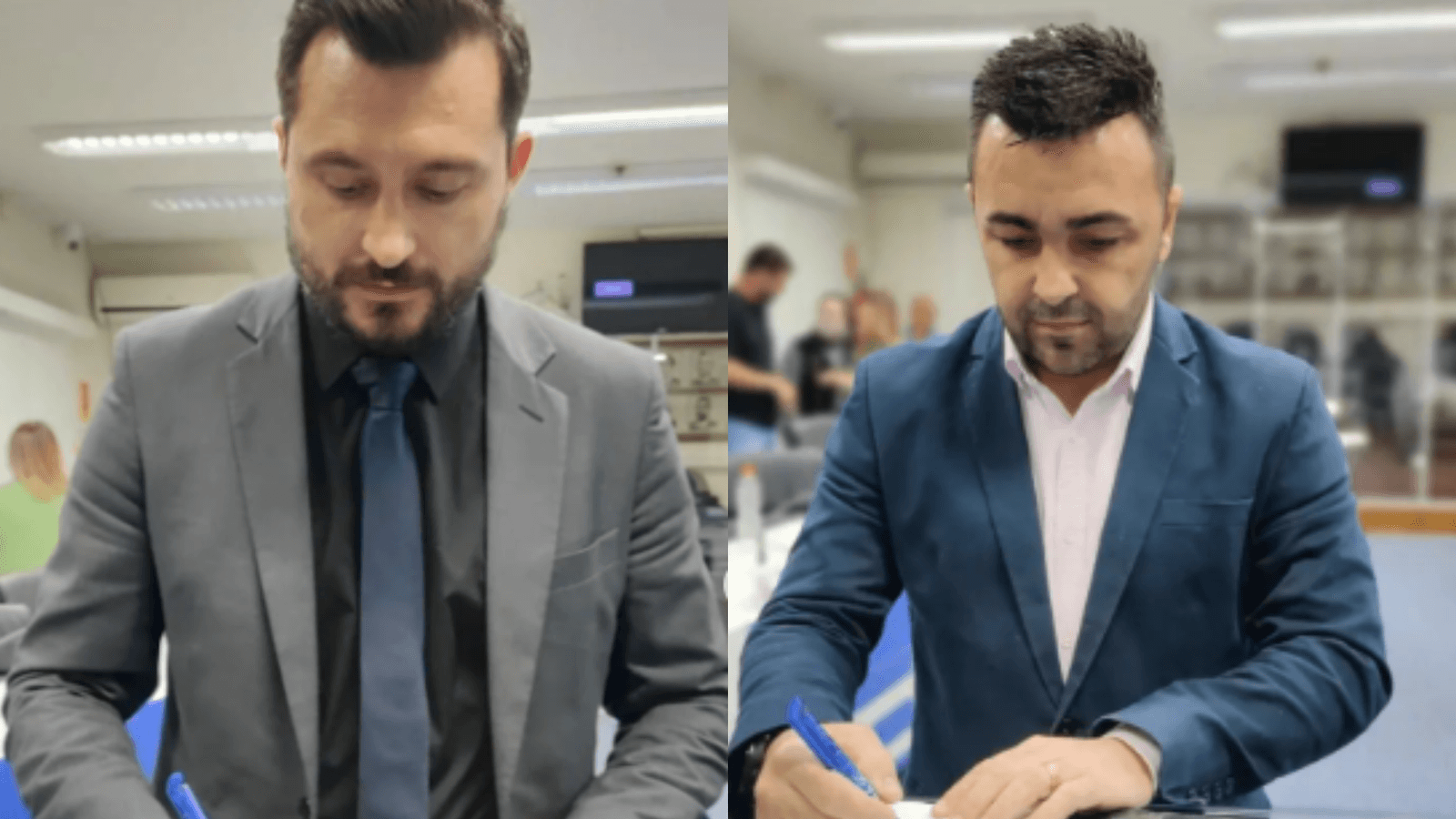 Maurício Dobiez e Piocco assumem cadeiras na Câmara de Vereadores de Tubarão