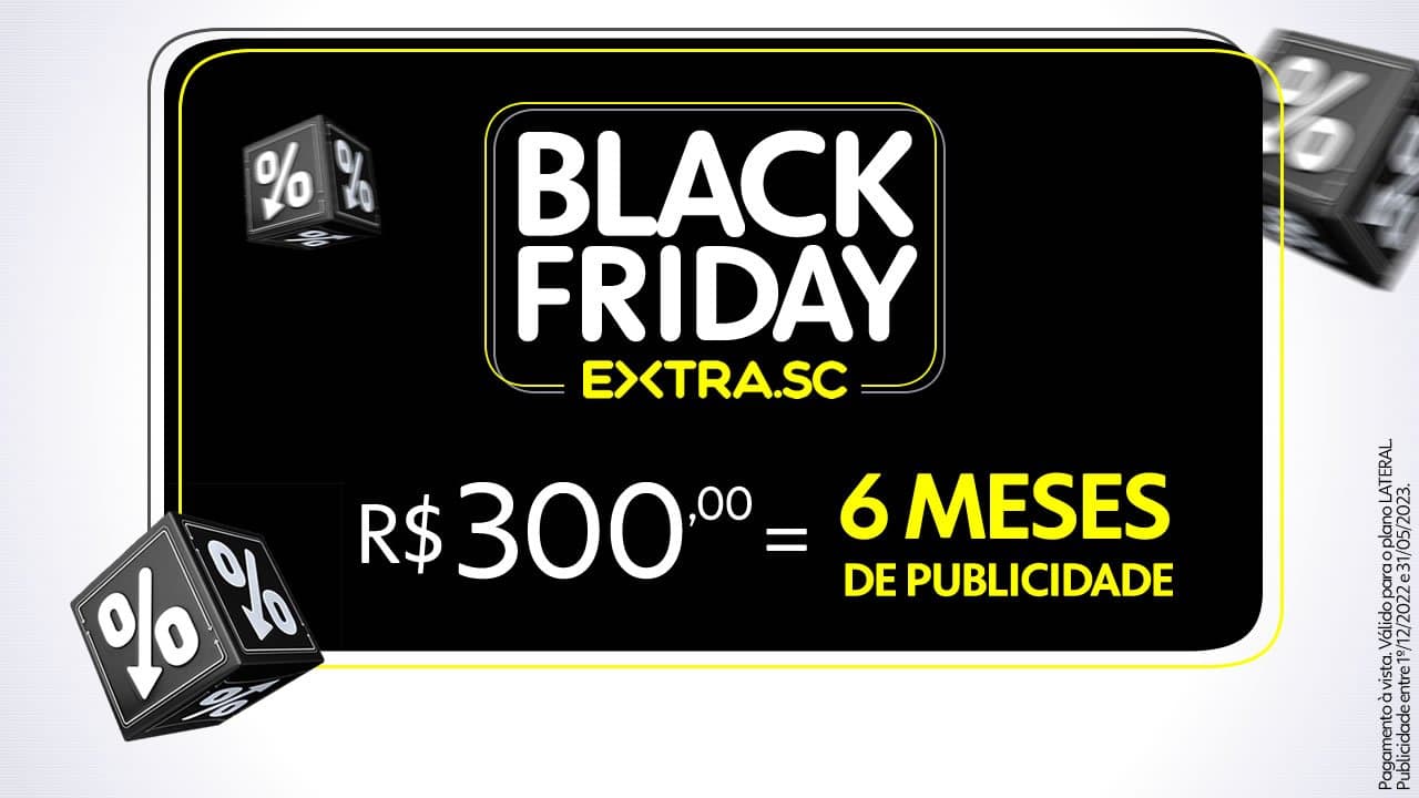 Black Friday do EXTRA.SC tem anúncios a partir de R$ 50 ao mês