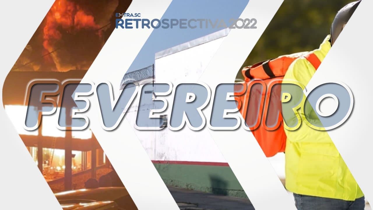 FEVEREIRO: Incêndio destrói arena recém inaugurada, desativação do Presídio Feminino e motoboys protestam contra burocracias