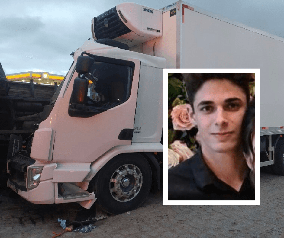 Jovem caroneiro de caminhão morre em acidente na BR-101