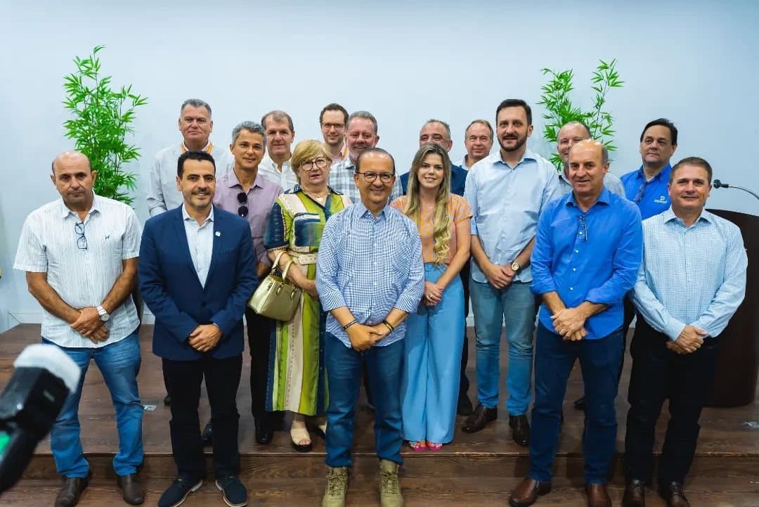 Governador Jorginho Mello visita Diamante Energia em agenda pela região