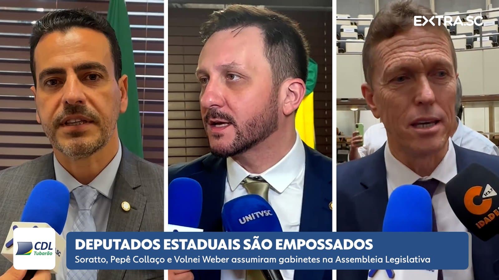 Deputados estaduais da Amurel são oficialmente empossados