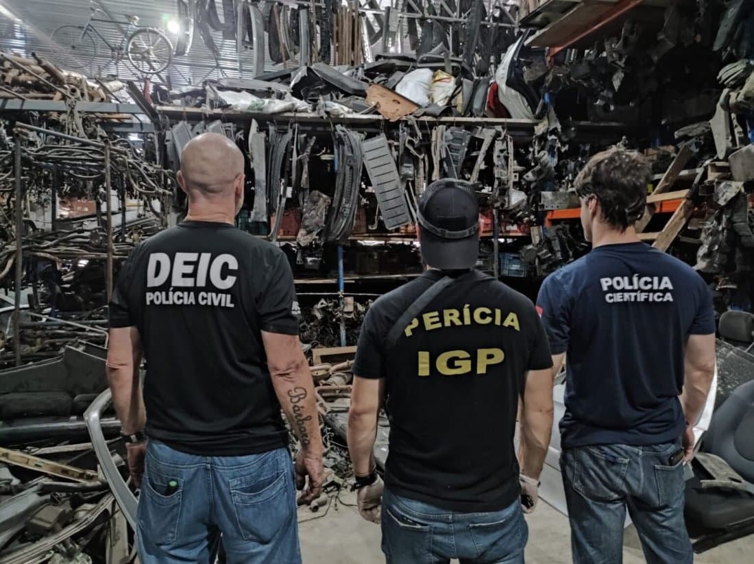 Empresário de Imbituba é preso por venda ilegal de peças automotivas