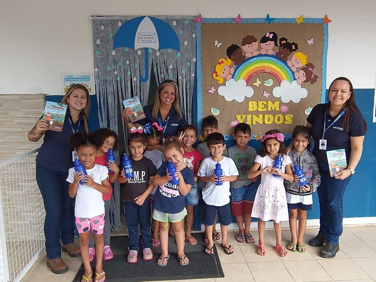 Atividades em Centro de Educação Infantil celebram o Dia Mundial da Água