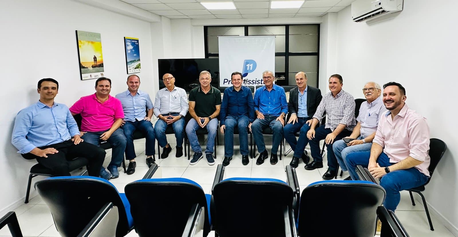 Progressistas e União Brasil de SC discutem federação