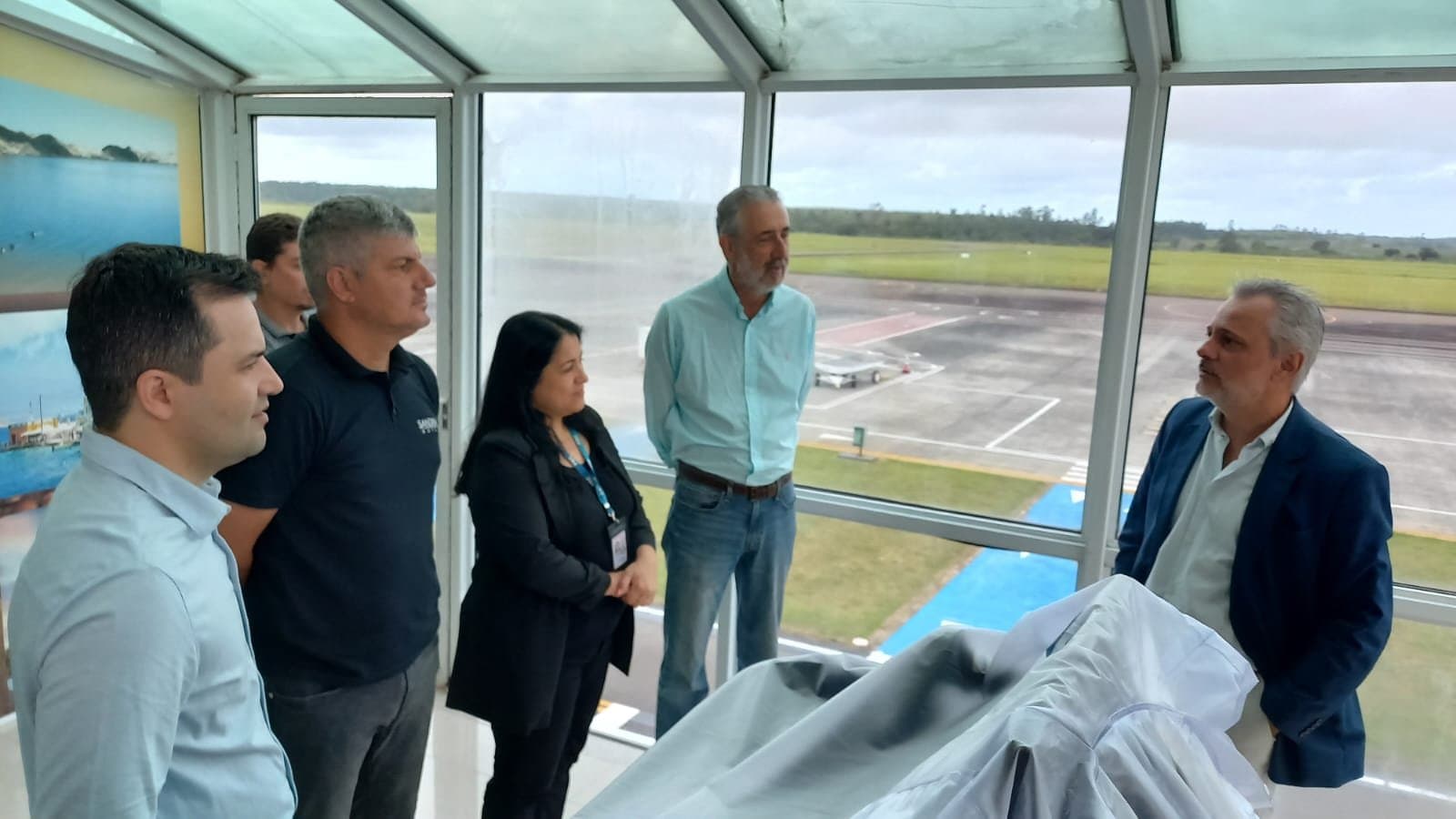 Terminal de passageiros do Aeroporto de Jaguaruna receberá melhorias